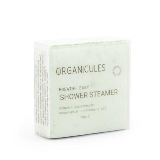 Organicules Bath Soak 1-Pack Shower Steamers - Eucalyptus, Peppermint & Rosemary - Organicules