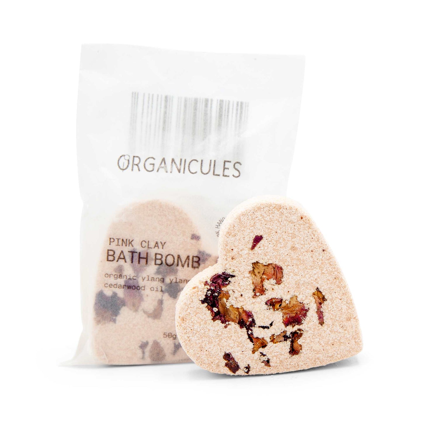 Organicules Bath Soak Organicules Bath Bomb - Pink Clay