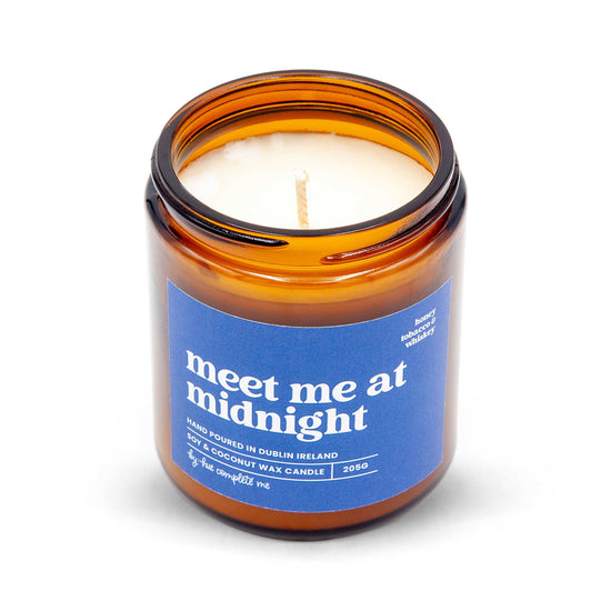 Hue Complete Me Candles Meet Me at Midnight Candle - Honey, Tobacco & Whiskey - 205g/45 Hours- Hue Complete Me