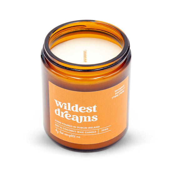 Hue Complete Me Candles Wildest Dreams Candle - Bergamot, Jasmine & Ylang Ylang - 205g/45 Hours- Hue Complete Me