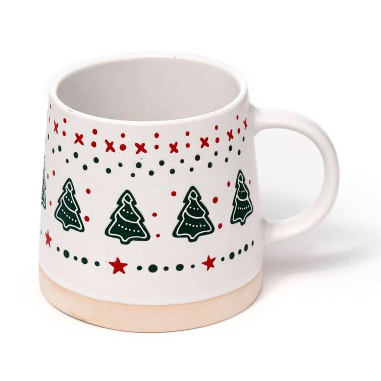 Puckator Coffee Cup Christmas Tree Stoneware Mug