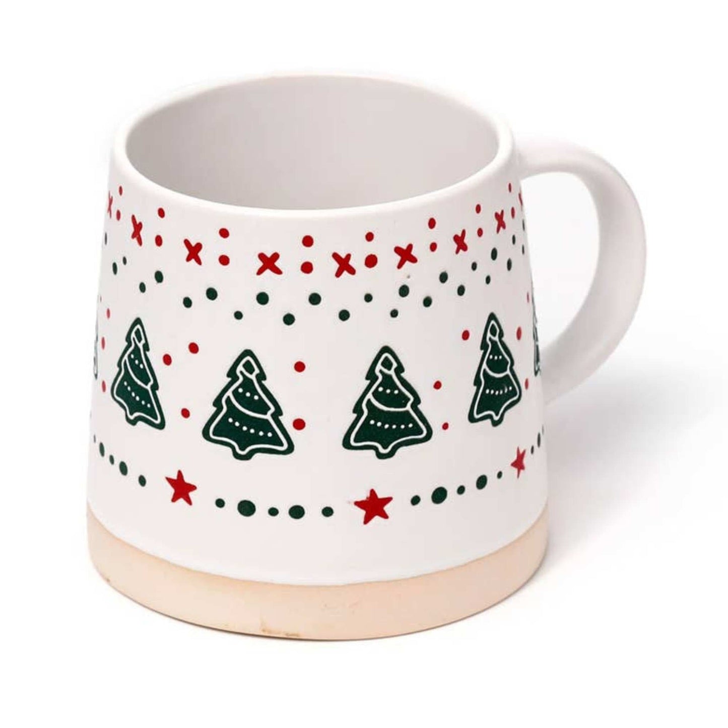 Puckator Coffee Cup Christmas Tree Stoneware Mug