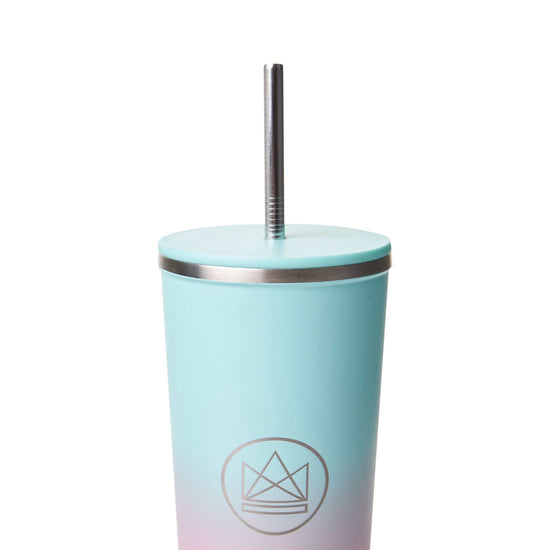 Neon Kactus Coffee Cup Insulated Tumbler with Lid & Straw - 24oz/710ml -  Twist & Shout - Neon Kactus