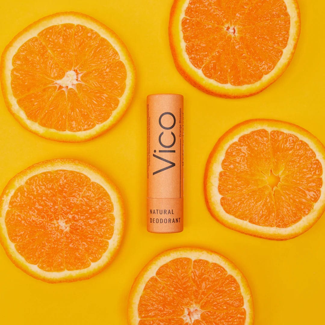 Vico Deodorant Orange Blossom Vico Natural Deodorant Stick Minis - Travel Size - 24hr Odour Protection