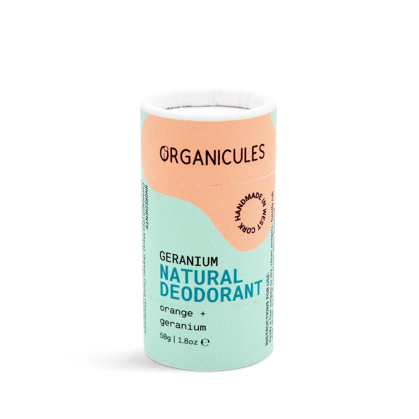 Organicules Deodorant Organicules Natural Deodorant - Geranium & Orange