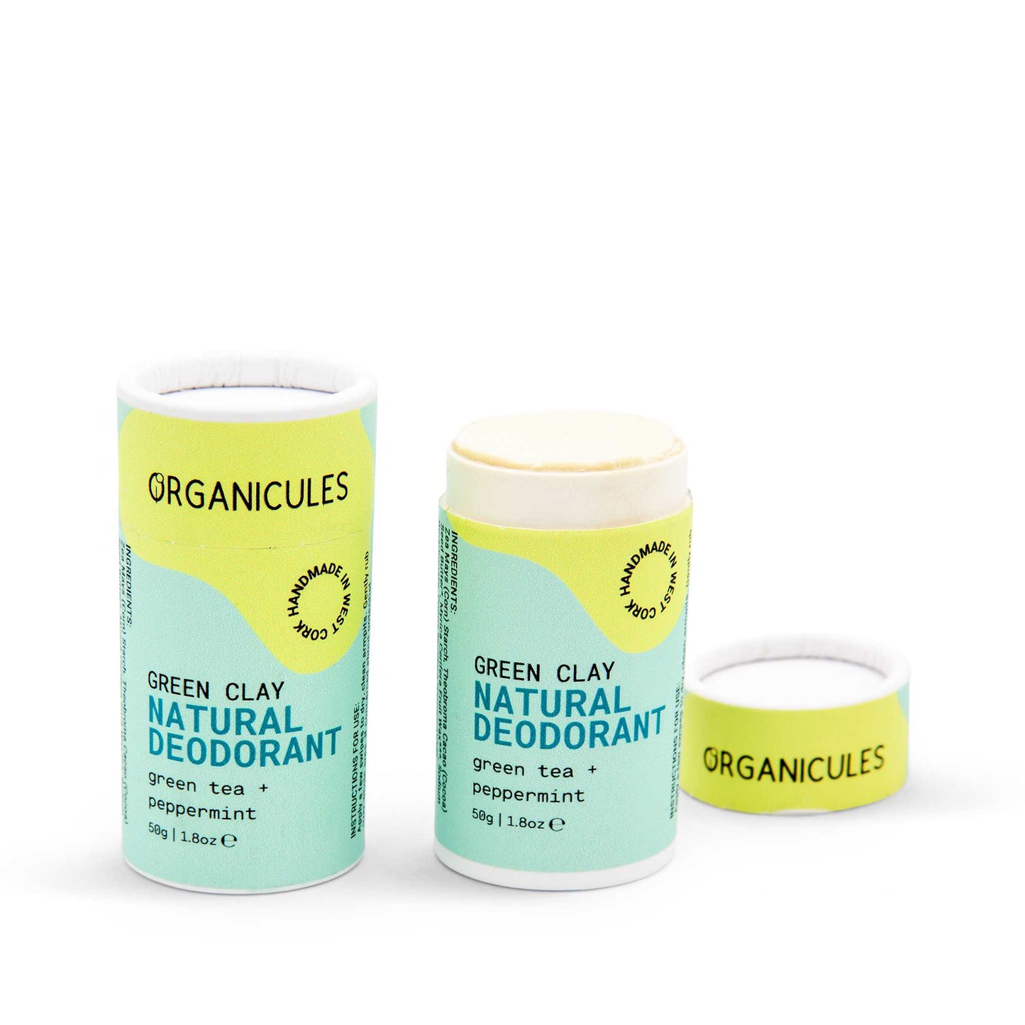 Organicules Deodorant Organicules Natural Deodorant - Green Clay