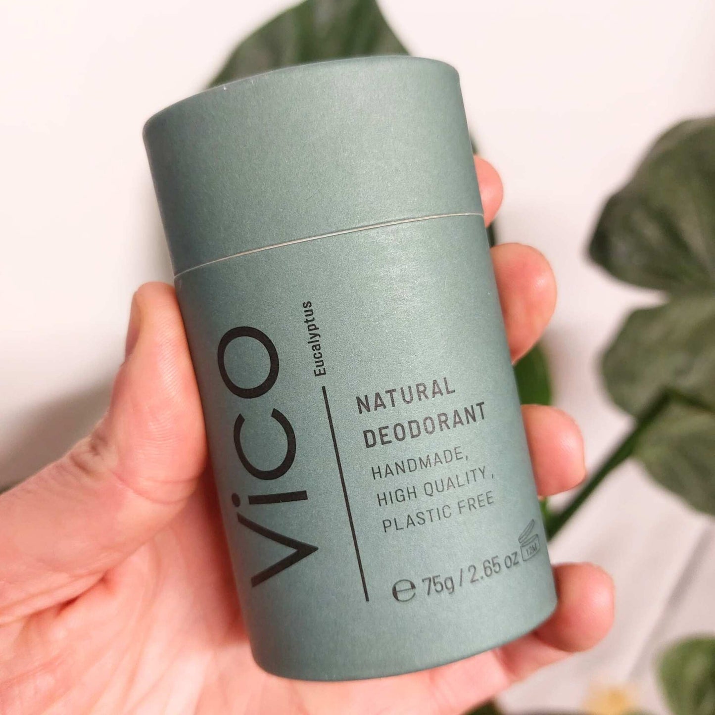 Vico Deodorant Vico Natural Deodorant Stick - 24hr Odour Protection - Eucalyptus