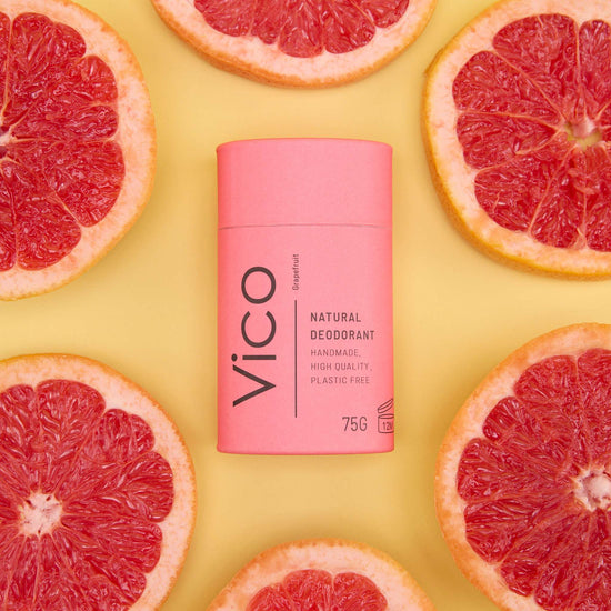 Vico Deodorant Vico Natural Deodorant Stick - 24hr Odour Protection - Grapefruit