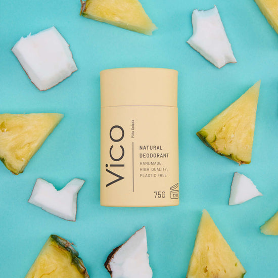 Vico Deodorant Vico Natural Deodorant Stick - 24hr Odour Protection - Pina Colada