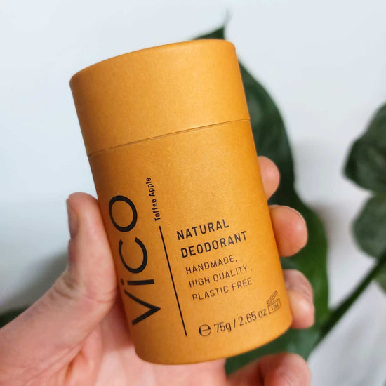 Vico Deodorant Vico Natural Deodorant Stick - 24hr Odour Protection -  Toffee Apple