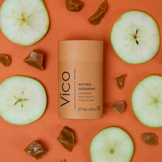 Vico Deodorant Vico Natural Deodorant Stick - 24hr Odour Protection -  Toffee Apple