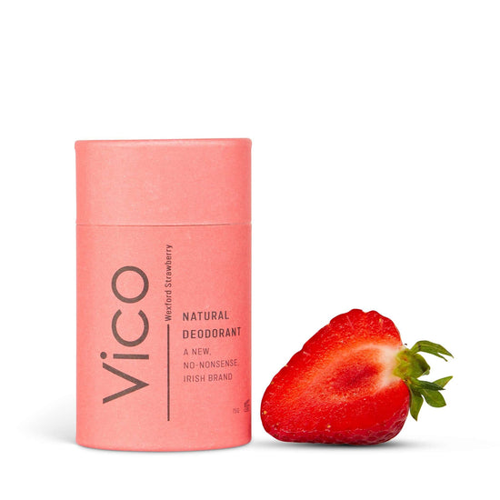 Vico Deodorant Vico Natural Deodorant Stick - 24hr Odour Protection -  Wexford Strawberry