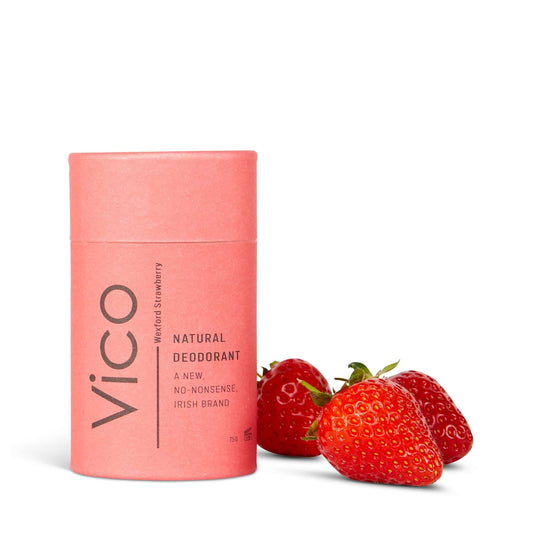 Vico Deodorant Vico Natural Deodorant Stick - 24hr Odour Protection -  Wexford Strawberry