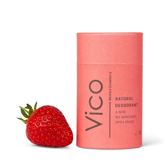 Vico Deodorant Vico Natural Deodorant Stick - 24hr Odour Protection -  Wexford Strawberry