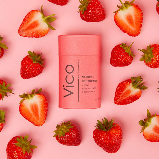 Vico Deodorant Vico Natural Deodorant Stick - 24hr Odour Protection -  Wexford Strawberry