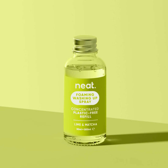 neat. Dishwasher Cleaners Neat Foaming Washing Up Spray - Lime & Matcha - Refill