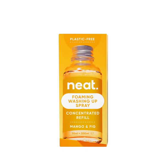 neat. Dishwasher Cleaners Neat Foaming Washing Up Spray - Mango & Fig - Refill