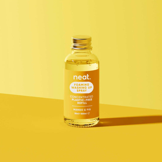 neat. Dishwasher Cleaners Neat Foaming Washing Up Spray - Mango & Fig - Starter Pack