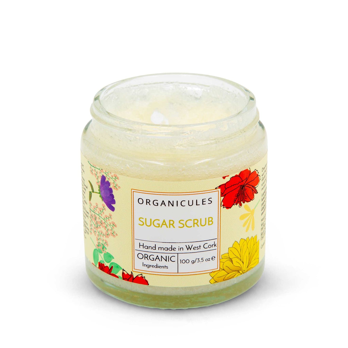 Organicules Exfoliator Exfoliating Sugar Body Scrub with Organic Cane Sugar - Organicules