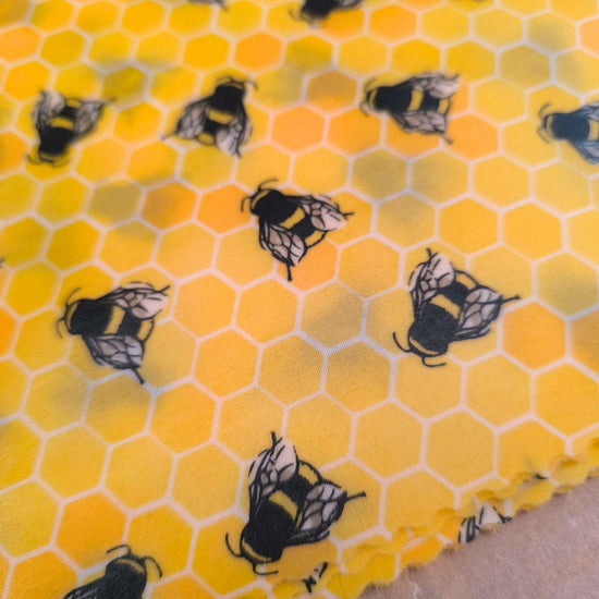 Faerly Food Wrap Bees Beeswax Reusable Food Wraps - Single Large Wrap