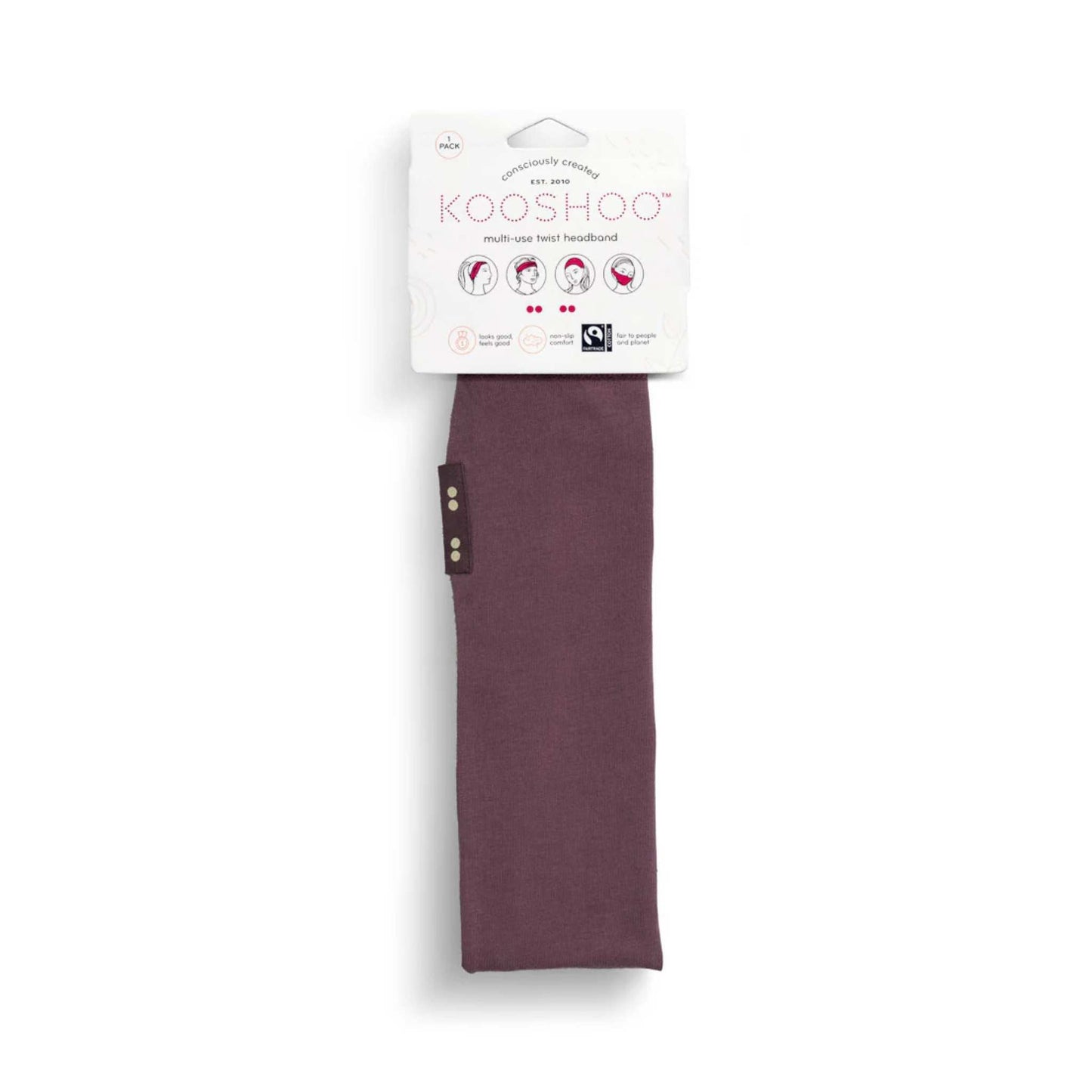 Kooshoo Hair Accessories Organic Cotton Twist Headbands - KOOSHOO