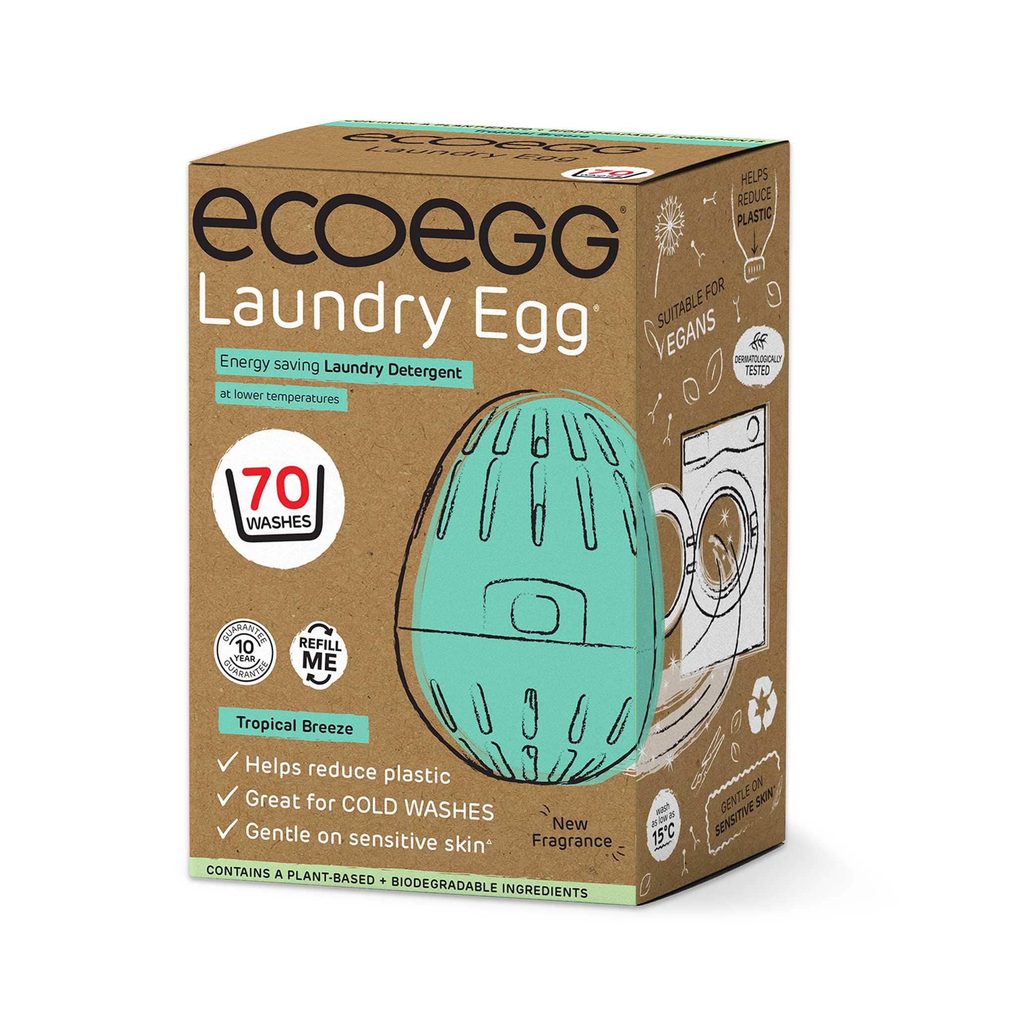 Eco Egg - Laundry Egg - 70 Washes - Tropical Breeze – Faerly