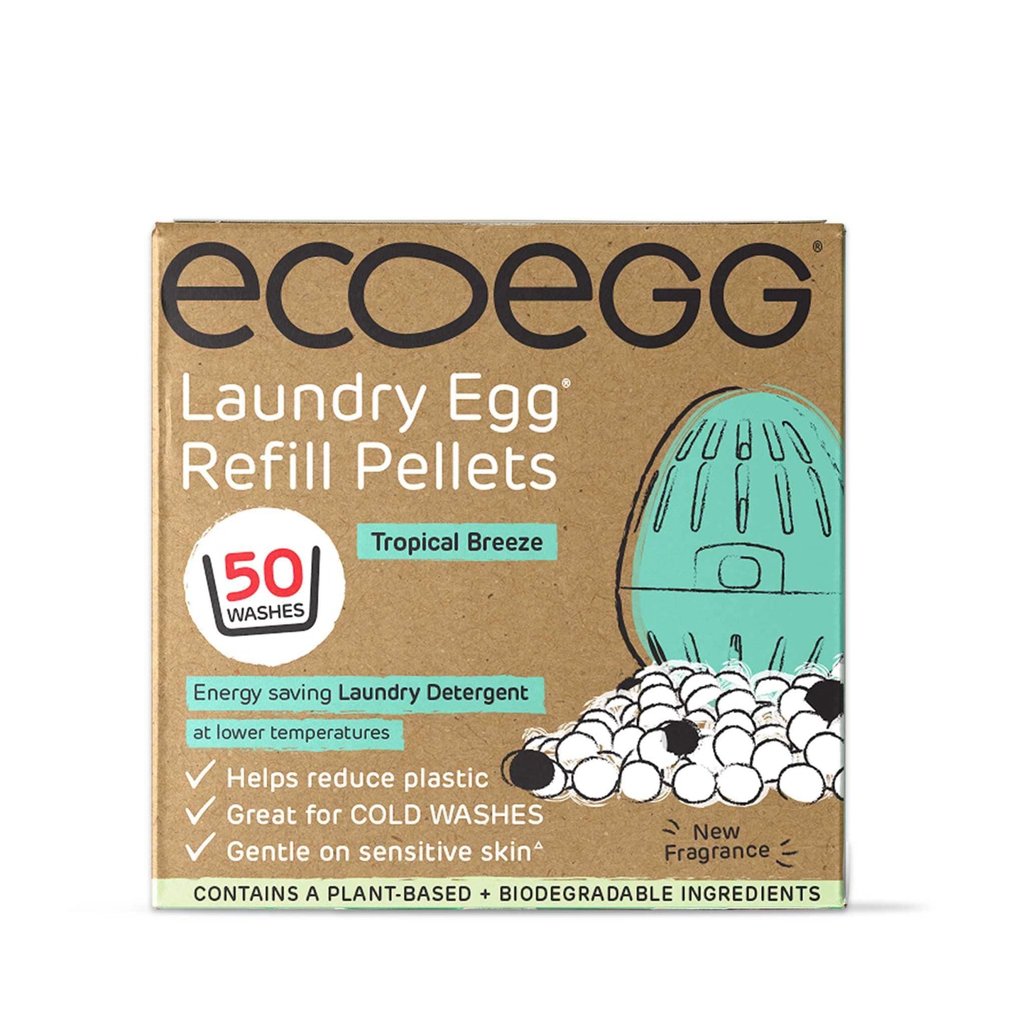 Eco Egg Laundry Eco Egg - Laundry Egg Refills - Tropical Breeze