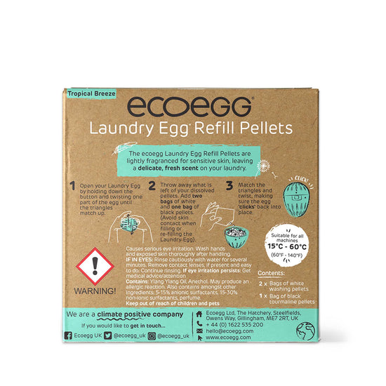 Eco Egg Laundry Eco Egg - Laundry Egg Refills - Tropical Breeze