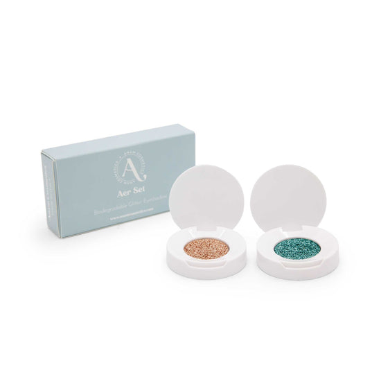 Anam Cosmetics Make Up Biodegradable Glitter Eyeshadow - Duo Packs- Anam Cosmetics