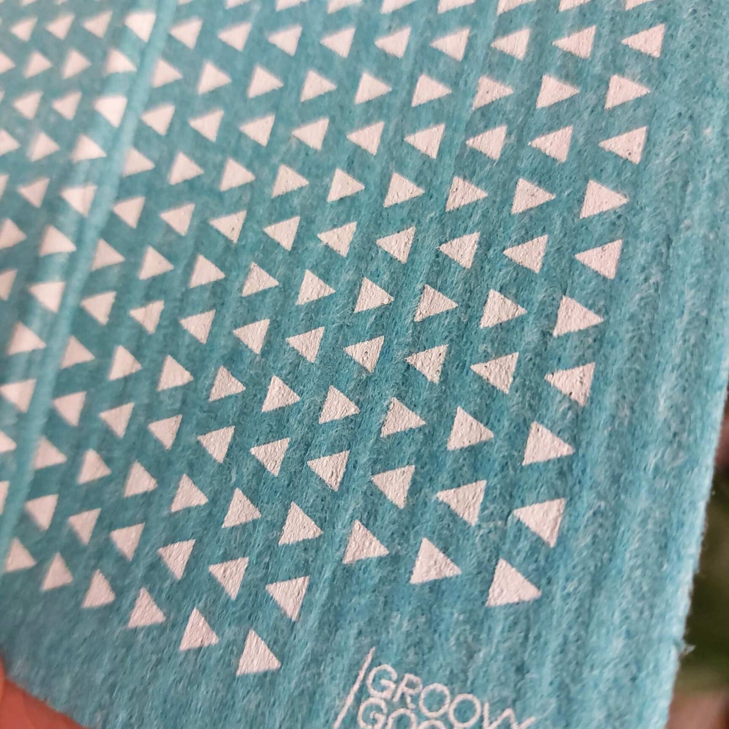 Groovy Goods Shop Towels & General-Purpose Cleaning Cloths Compostable Swedish Dishcloth - Triangles - Groovy Goods