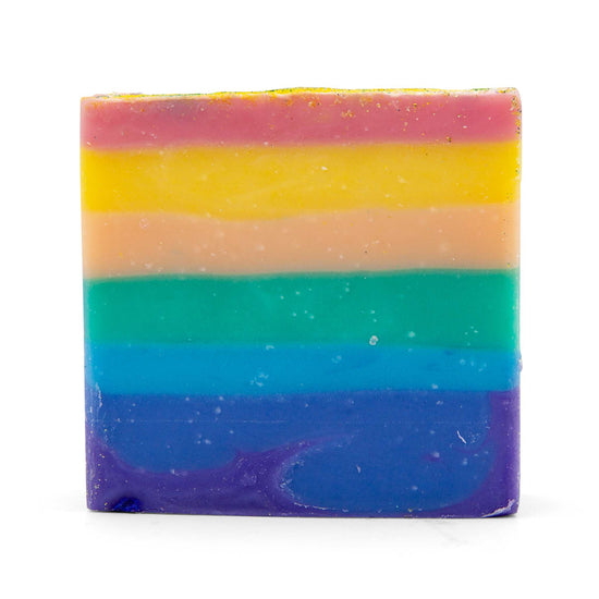 Janni Bars Soap Bród Rainbow Pride Soap - Sweet Orange - Handmade by Janni Bars