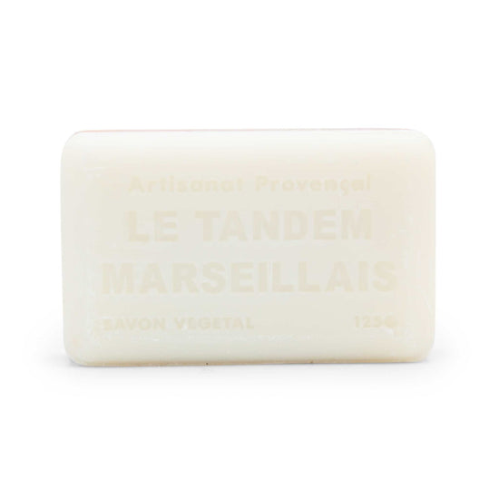 Savon de Marseille Soap Marseille Soap Bar with Organic Shea Butter - 125g - Exfoliating 2-in-1 - Orange & Macadamia Nut