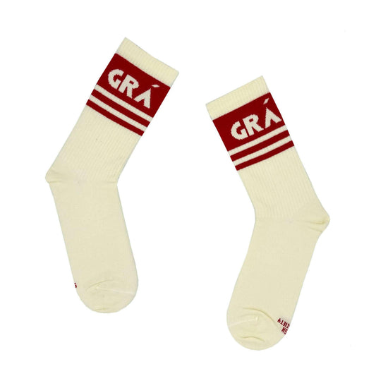 Irish Socksciety Socks Gra - Mo Theanga Socks - Irish Socksciety