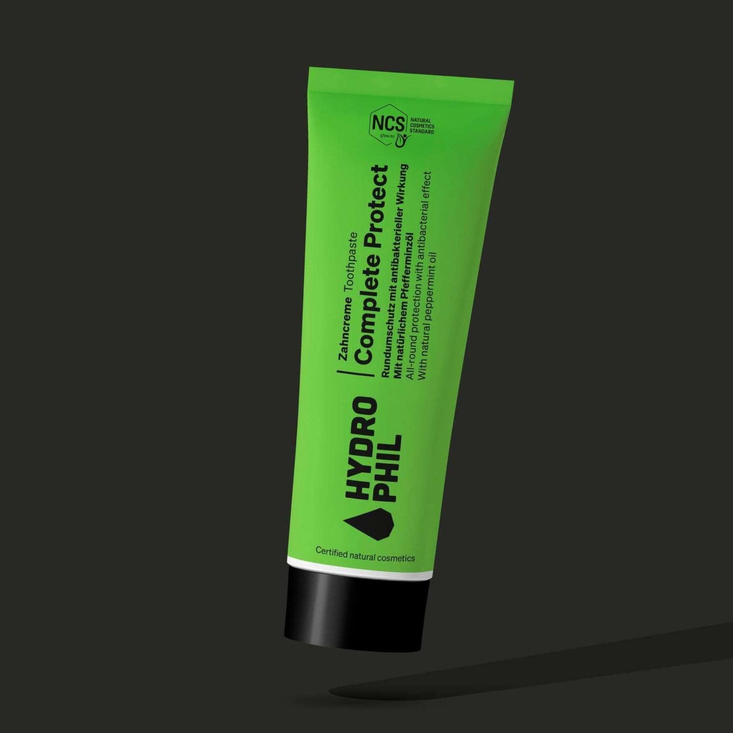 Hydrophil Toothpaste Complete Protect Toothpaste - with Flouride - Peppermint - 75ml - Hydrophil