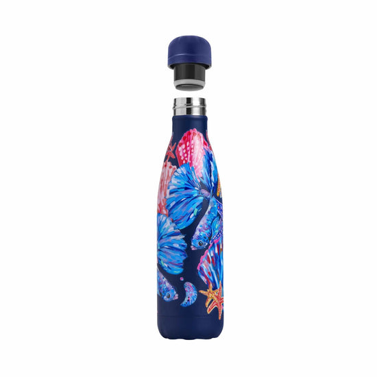 Chilly's Water Bottles Chilly's Reusable Bottle - 500ml, S/Steel,  Tropical Reef