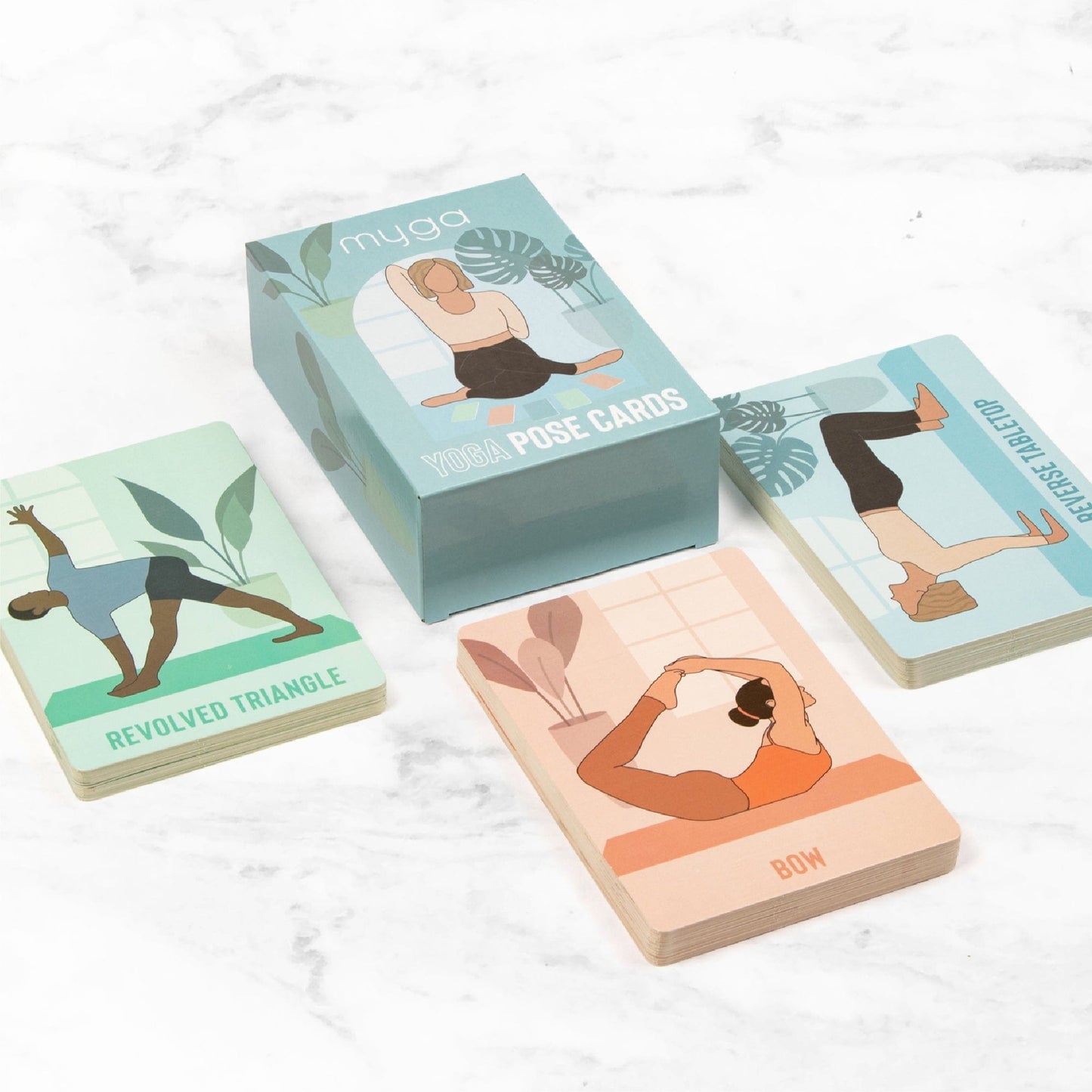 Gift Republic 100 Yoga Poses Activities Cards #GR490055 – ConceptWares.com