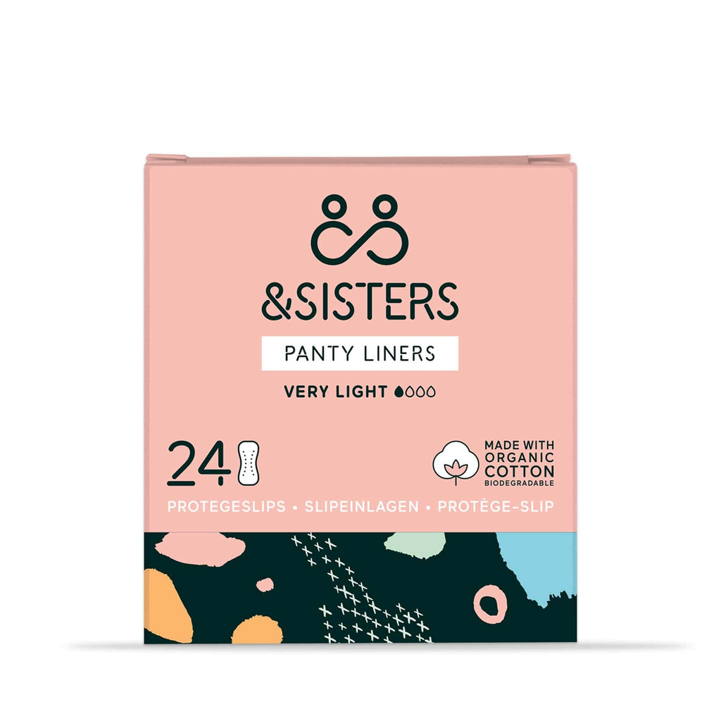 Organic Cotton Breathable Panty Liners - Ultra Light - 24 Pack - & SIS –  Faerly